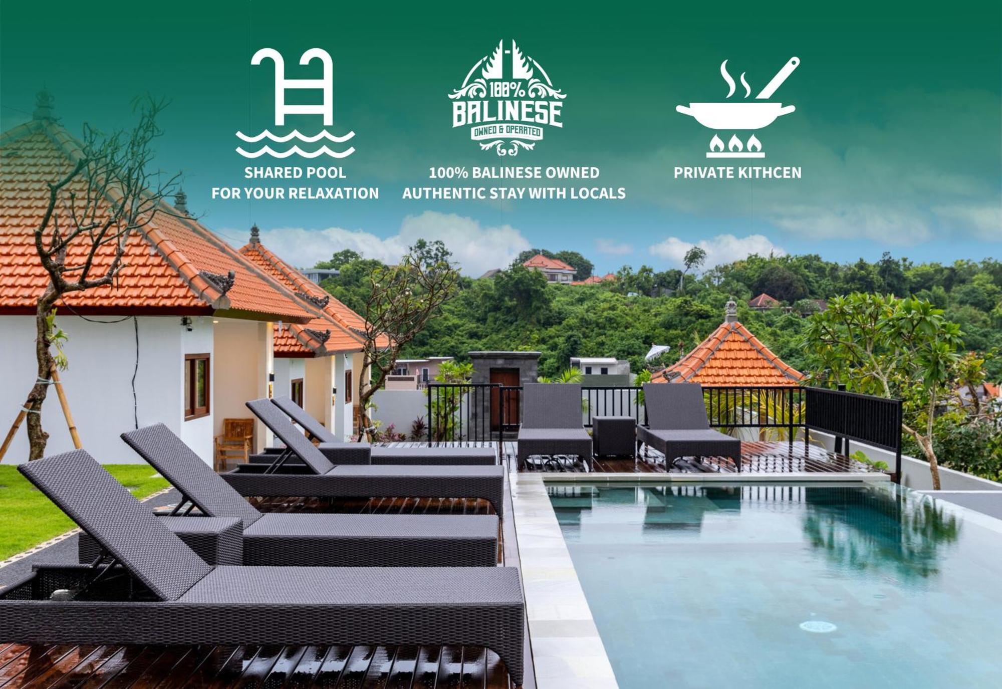 Agra Villa Bali By Bukit Vista Ungasan  Bagian luar foto